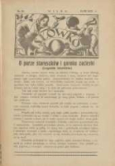 Sł&oacute;wko 1933.03.19 Nr81