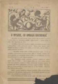 "Sł&oacute;wko" 1934.01.14 Nr98