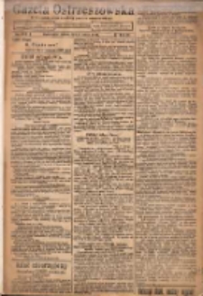 Gazeta Ostrzeszowska: r&oacute;wnocześnie organ urzędowy powiatu ostrzeszowskiego 1921.03.05 R.35 Nr19