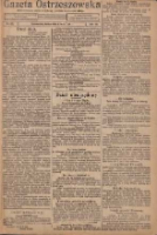 Gazeta Ostrzeszowska: równocześnie organ urzędowy powiatu ostrzeszowskiego 1921.05.04 R.35 Nr36