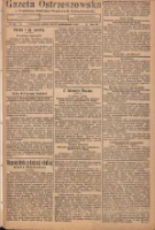 Gazeta Ostrzeszowska: z bezpłatnym dodatkiem "Orędownik Ostrzeszowski" 1921.10.08 R.35 Nr81