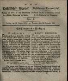 Oeffentlicher Anzeiger. 1836.01.26 Nro.4