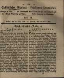 Oeffentlicher Anzeiger. 1836.03.15 Nro.11