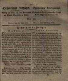 Oeffentlicher Anzeiger. 1836.05.31 Nro.22
