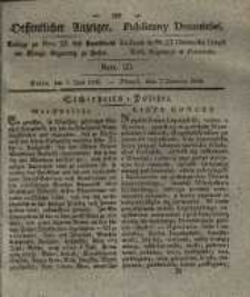 Oeffentlicher Anzeiger. 1836.06.07 Nro.23