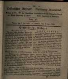 Oeffentlicher Anzeiger. 1836.07.05 Nro.27