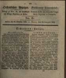 Oeffentlicher Anzeiger. 1836.11.15 Nro.46