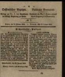 Oeffentlicher Anzeiger. 1844.02.13 Nro.7