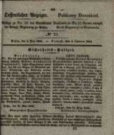 Oeffentlicher Anzeiger. 1844.06.04 Nro.23