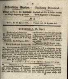 Oeffentlicher Anzeiger. 1841.01.17 Nro.3