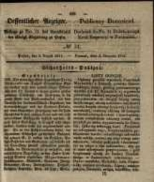 Oeffentlicher Anzeiger. 1841.08.03 Nro.31