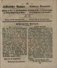 Oeffentlicher Anzeiger. 1841.09.28 Nro.39
