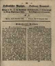 Oeffentlicher Anzeiger. 1841.11.09 Nro.45