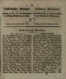 Oeffentlicher Anzeiger. 1841.11.23 Nro.47