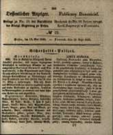 Oeffentlicher Anzeiger. 1845.05.13 Nro.19