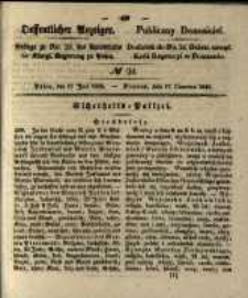 Oeffentlicher Anzeiger. 1845.06.17 Nro.24