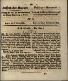 Oeffentlicher Anzeiger. 1845.10.07 Nro.40