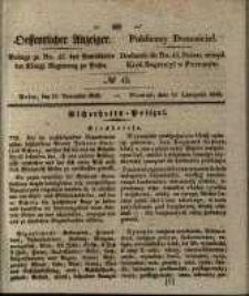 Oeffentlicher Anzeiger. 1845.11.11 Nro.45