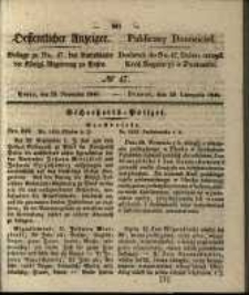 Oeffentlicher Anzeiger. 1845.11.25 Nro.47