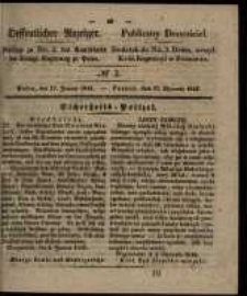 Oeffentlicher Anzeiger. 1843.01.24 Nro.4