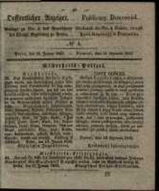 Oeffentlicher Anzeiger. 1843.01.17 Nro.3