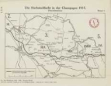 Die Operationen des Jahres 1915: die Ereignisse im Westen und auf dem Balkan vom Sommer bis zum Jahresschluss: mit vierunddreissig Karten und Skizzen Bd.9 Skizze 1-29