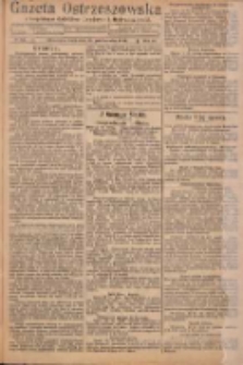 Gazeta Ostrzeszowska: z bezpłatnym dodatkiem "Orędownik Ostrzeszowski" 1921.10.19 R.35 Nr84