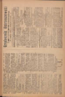 Orędownik Ostrzeszowski: organ urzędowy powiatu ostrzeszowskiego: bezpłatny dodatek do "Gazety Ostrzeszowskiej" 1921.10.15 R.1