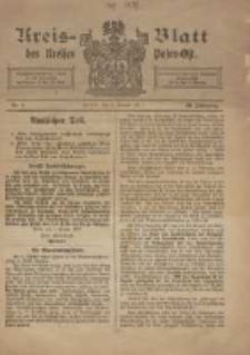Kreis-Blatt des Kreises Posen-Ost 1917.01.06 Jg.29 Nr1