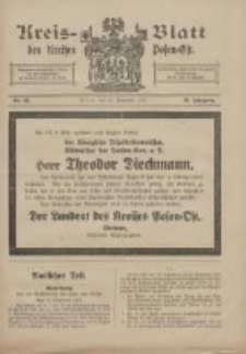 Kreis-Blatt des Kreises Posen-Ost 1917.09.15 Jg.29 Nr48