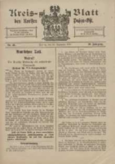 Kreis-Blatt des Kreises Posen-Ost 1917.09.22 Jg.29 Nr49