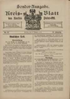 Kreis-Blatt des Kreises Posen-Ost 1917.10.09 Jg.29 Nr53 Sonder Ausgabe