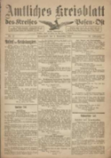Kreis-Blatt des Kreises Posen-Ost 1918.11.09 Jg.30 Nr67