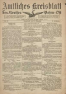 Kreis-Blatt des Kreises Posen-Ost 1918.11.16 Jg.30 Nr69