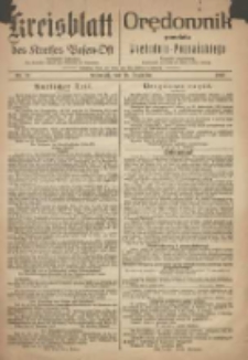 Kreis-Blatt des Kreises Posen-Ost. Orędownik powiatu wschodnio-poznańskiego 1918.12.18 Jg.30 Nr78