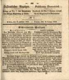 Oeffentlicher Anzeiger. 1840.02.18 Nro.7