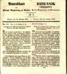Amtsblatt der Königlichen Regierung zu Posen. 1840.02.25 Nro.8