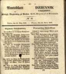Amtsblatt der Königlichen Regierung zu Posen. 1840.03.10 Nro.10