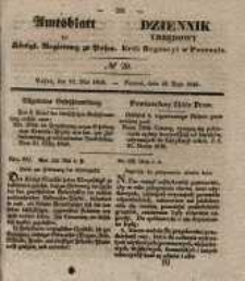 Amtsblatt der Königlichen Regierung zu Posen. 1840.05.19 Nro.20