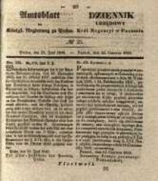 Amtsblatt der Königlichen Regierung zu Posen. 1840.06.23 Nro.25