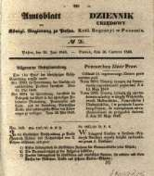 Amtsblatt der K&ouml;niglichen Regierung zu Posen. 1840.06.30 Nro.26