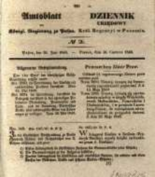 Amtsblatt der Königlichen Regierung zu Posen. 1840.06.30 Nro.26