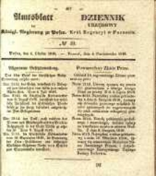 Amtsblatt der Königlichen Regierung zu Posen. 1840.10.06 Nro.40