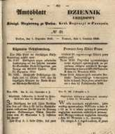 Amtsblatt der Königlichen Regierung zu Posen. 1840.12.01 Nro.48