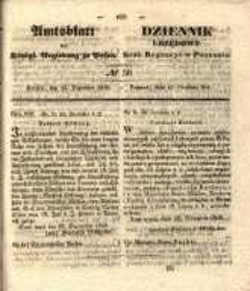 Amtsblatt der K&ouml;niglichen Regierung zu Posen. 1840.12.15 Nro.50