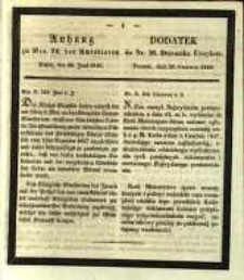 Dodatek do Nr. 26 Dziennika Urzęd.