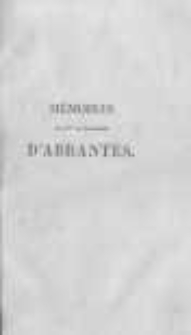 M&eacute;moires de Madame la Duchesse d' Abrantes, ou souvenirs historiques sur Napoleon, et la Restauration. T.19