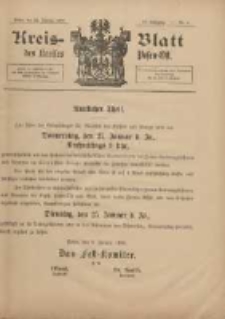 Kreis-Blatt des Kreises Posen-Ost 1898.01.22 Jg.11 Nr4