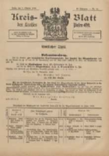Kreis-Blatt des Kreises Posen-Ost 1898.10.01 Jg.11 Nr41