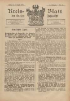 Kreis-Blatt des Kreises Posen-Ost 1899.08.05 Jg.12 Nr31